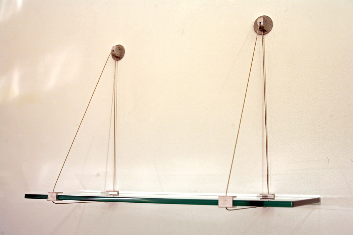 Floating Glass Shelves Wall Shelf & Reviews AllModern